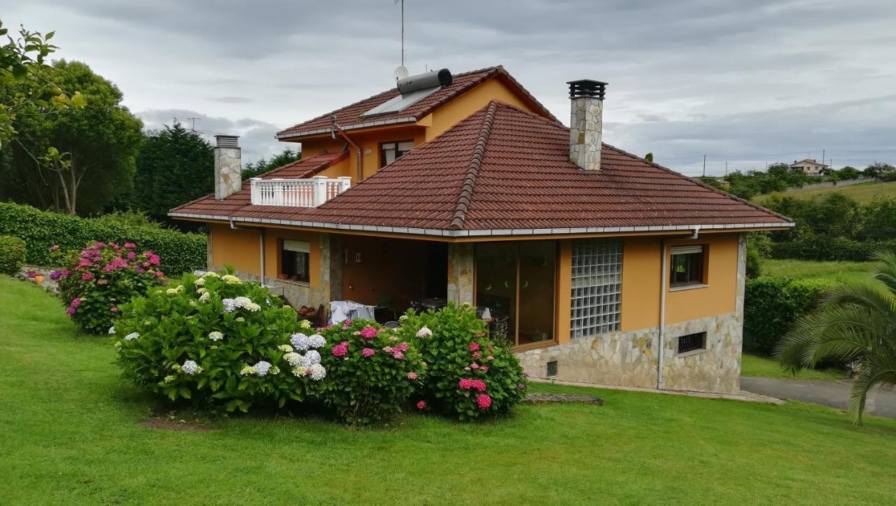 Villa Piscina Climatizada - Todo El Ano- Playa De La Nora-Chimenea- Barbacoa Quintueles Esterno foto