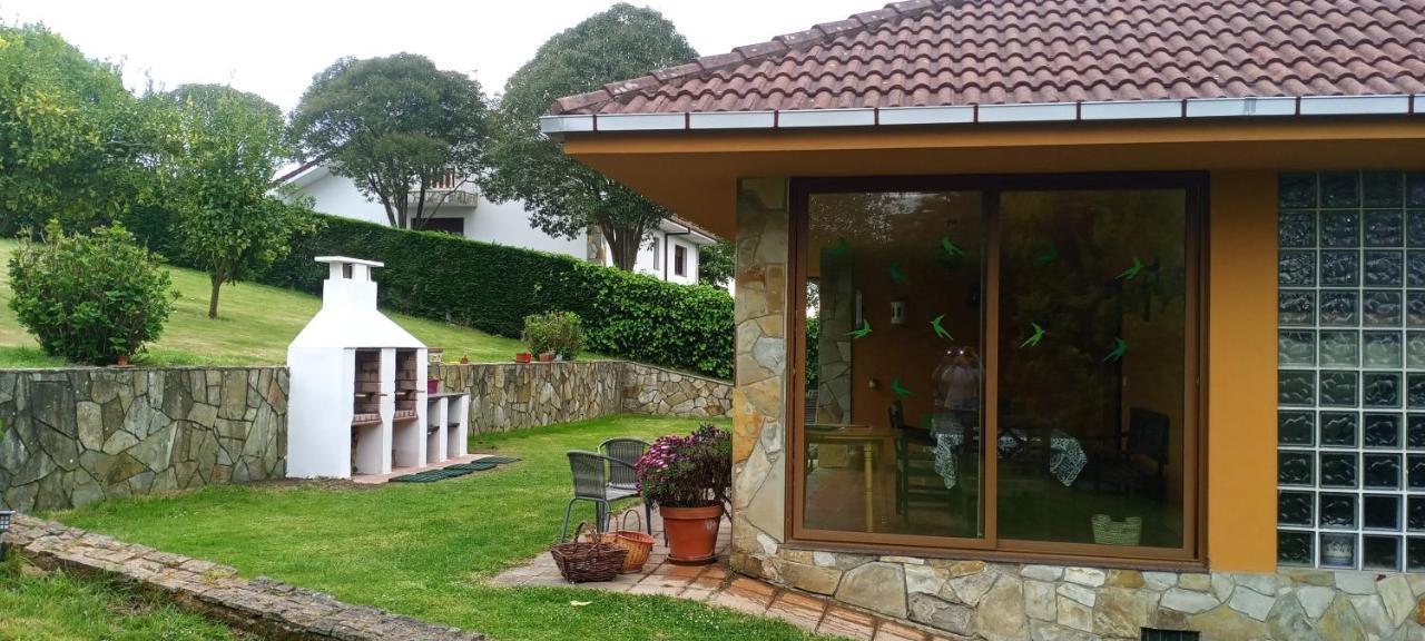 Villa Piscina Climatizada - Todo El Ano- Playa De La Nora-Chimenea- Barbacoa Quintueles Esterno foto