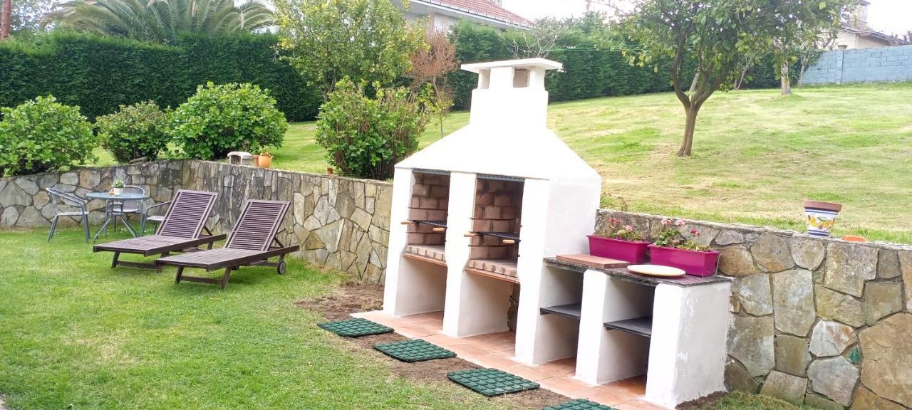 Villa Piscina Climatizada - Todo El Ano- Playa De La Nora-Chimenea- Barbacoa Quintueles Esterno foto