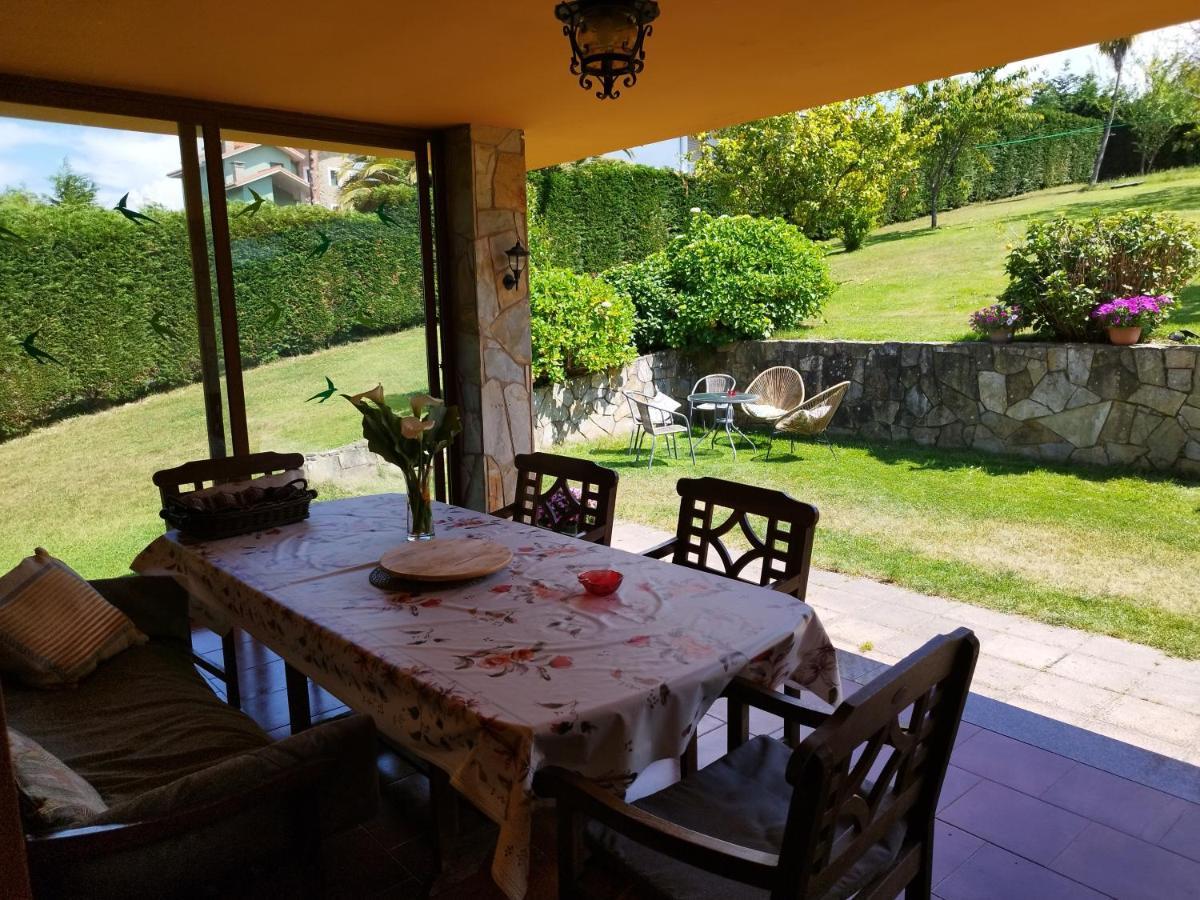Villa Piscina Climatizada - Todo El Ano- Playa De La Nora-Chimenea- Barbacoa Quintueles Esterno foto