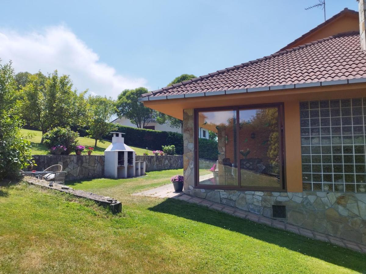 Villa Piscina Climatizada - Todo El Ano- Playa De La Nora-Chimenea- Barbacoa Quintueles Esterno foto