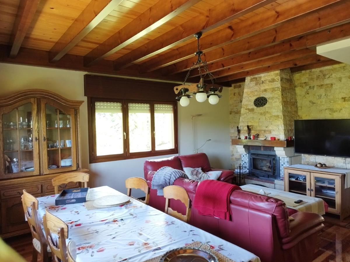 Villa Piscina Climatizada - Todo El Ano- Playa De La Nora-Chimenea- Barbacoa Quintueles Esterno foto
